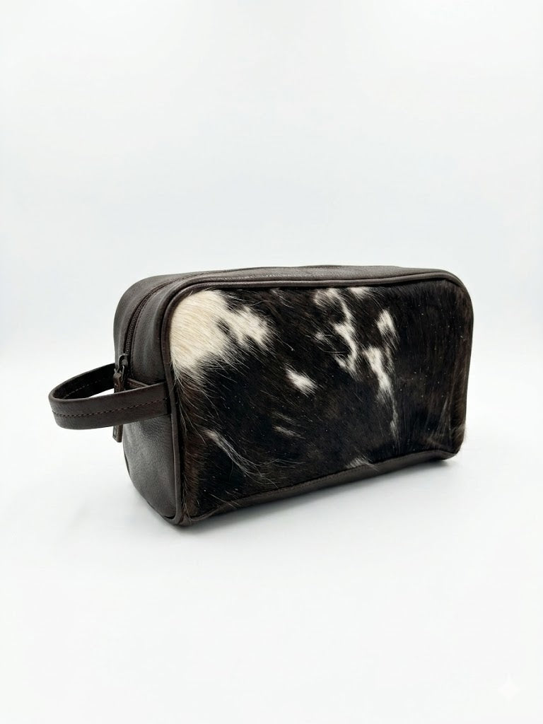 Genuine Cowhide Toiletry Bag