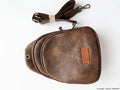 Wrangler Distressed Brown Crossbody Sling Bag