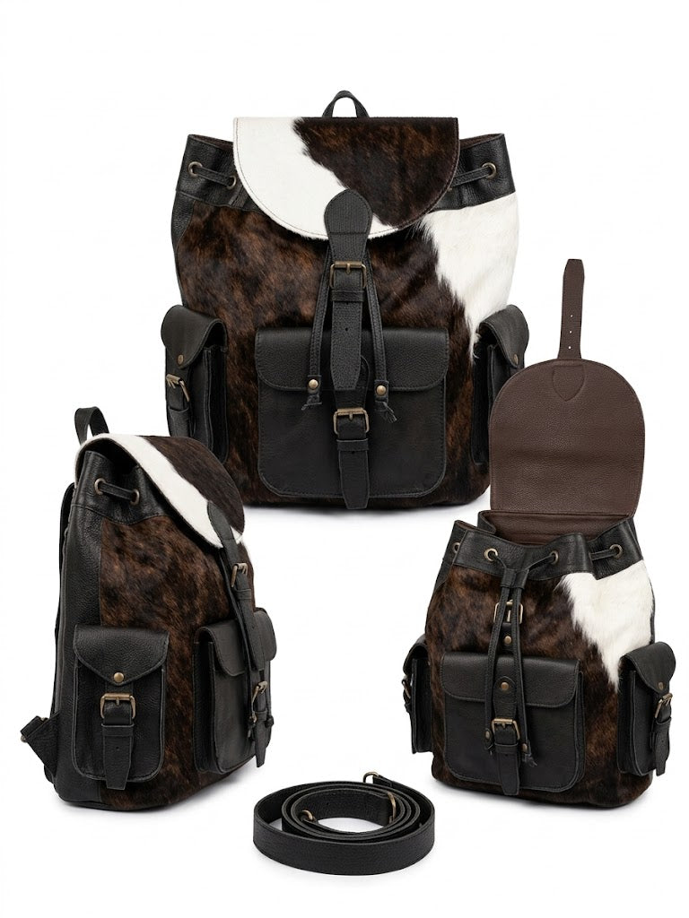 Genuine Cowhide Rucksack