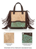 Western-Style Fringed Crossbody Bag